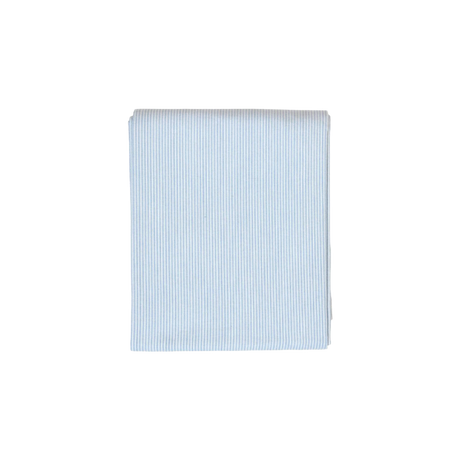 Blå og hvid stribet dug fra Speedtsberg