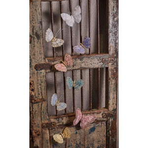 Sommerfugl med klips 13 cm