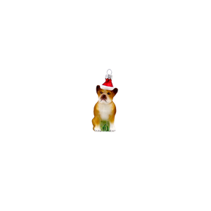 Julekugle Fransk Bulldog