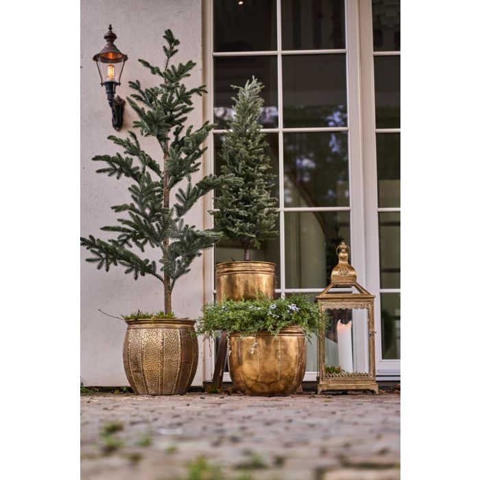 Lanternesæt guldfarvet