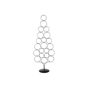 Julgran i svart metall, 122 cm hög från Speedtsberg