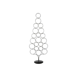 Julgran i svart metall, 122 cm hög från Speedtsberg