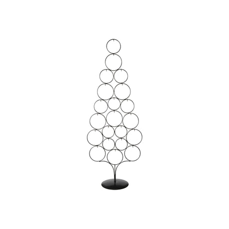 Julgran i svart metall, 122 cm hög från Speedtsberg