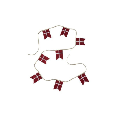 Flagranke med 8 splitsflag 215 cm