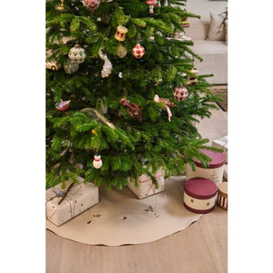 Juletræstæppe 120 cm i dia