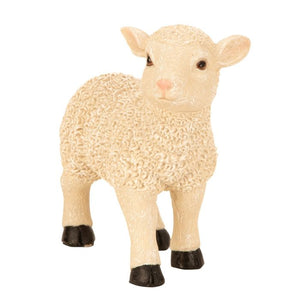 Påskelam beige 17 cm højt