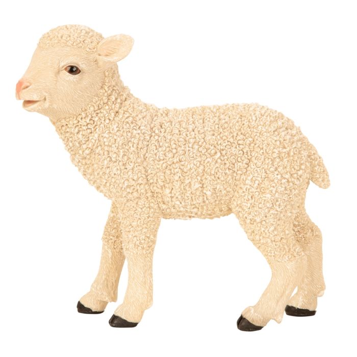 Påskelam beige 23 cm højt