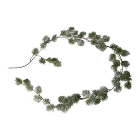 Guirlande med frost  210 cm lang