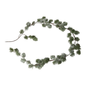 Guirlande med frost  210 cm lang