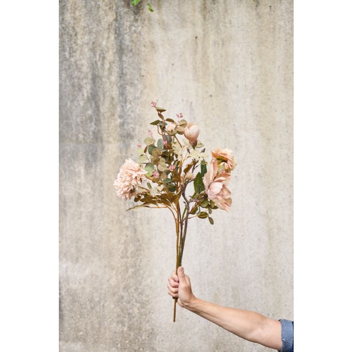 Rose stilk 46 cm lyserød