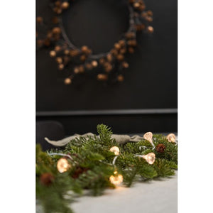 Lyskæde med 10 LED diamanter 120 cm