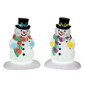 Holly Hat Snowman