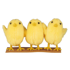 Tre Påskekyllinger i plys fra Ib Laursen