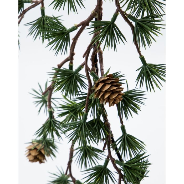 Gren fra krans set tæt på