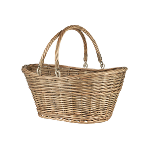 Opbevaringskurv i pil med to hanke fra Ib Laursen