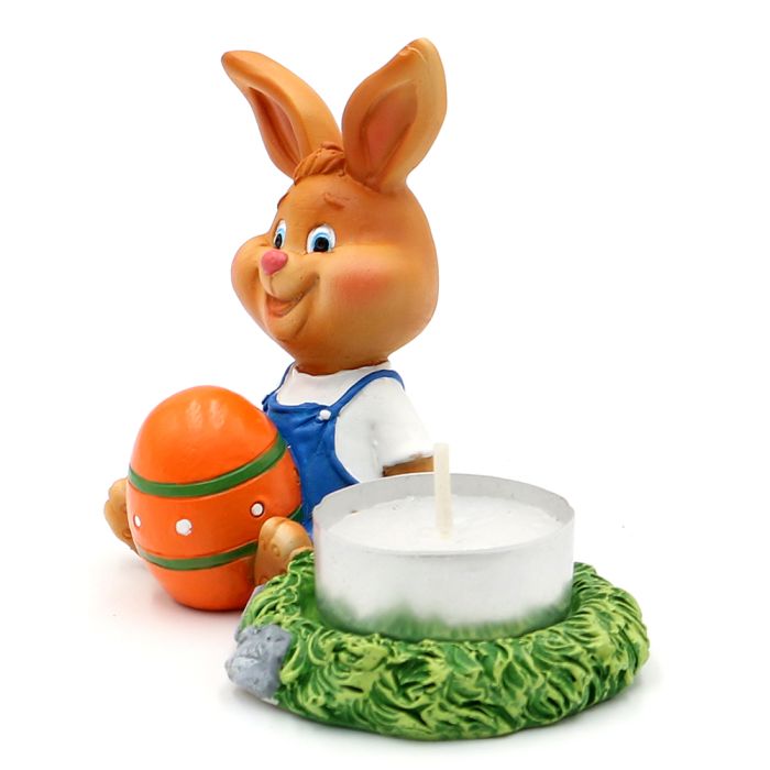 Påskehare med lysestage