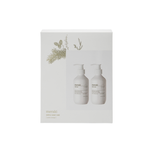 Meraki Gaveæske Warm orange winter moment med håndsæbe og håndlotion