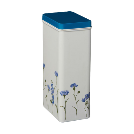 Ib Laursen opbevaringsdåse med blå kornblomster