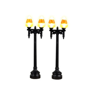 Candy Corn Street Light