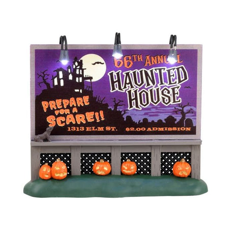Haunted House Billboard