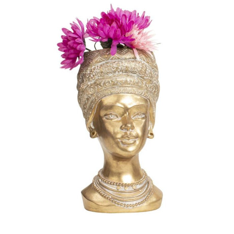 Buste afrikansk dame til plante