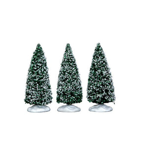 Lemax Snowy Juniper Tree Small 3-pak