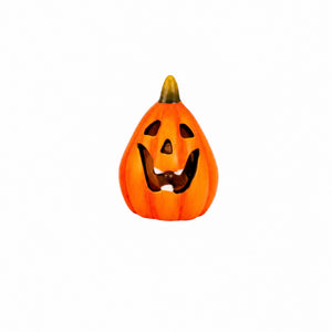 Pumpa med LED-ljus 8 cm hög