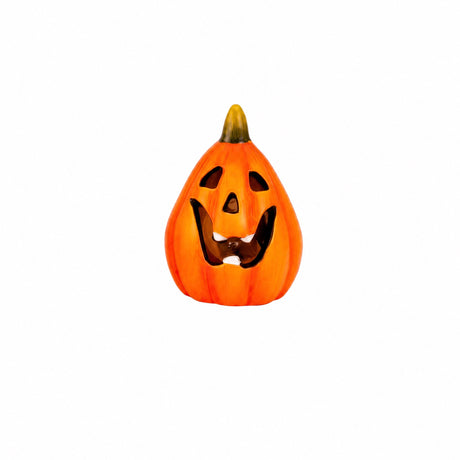 Pumpa med LED-ljus 8 cm hög