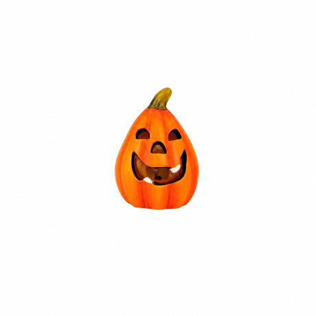 Pumpa med LED-ljus 8 cm hög