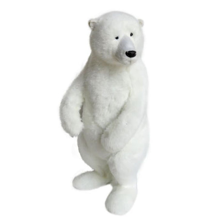 Isbjørn stående på bagpoterne