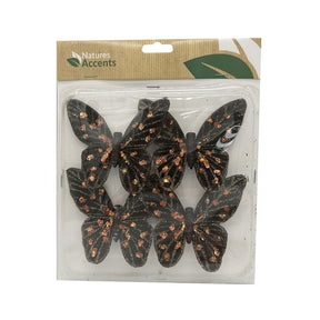 Sommerfugle brune 4-pak