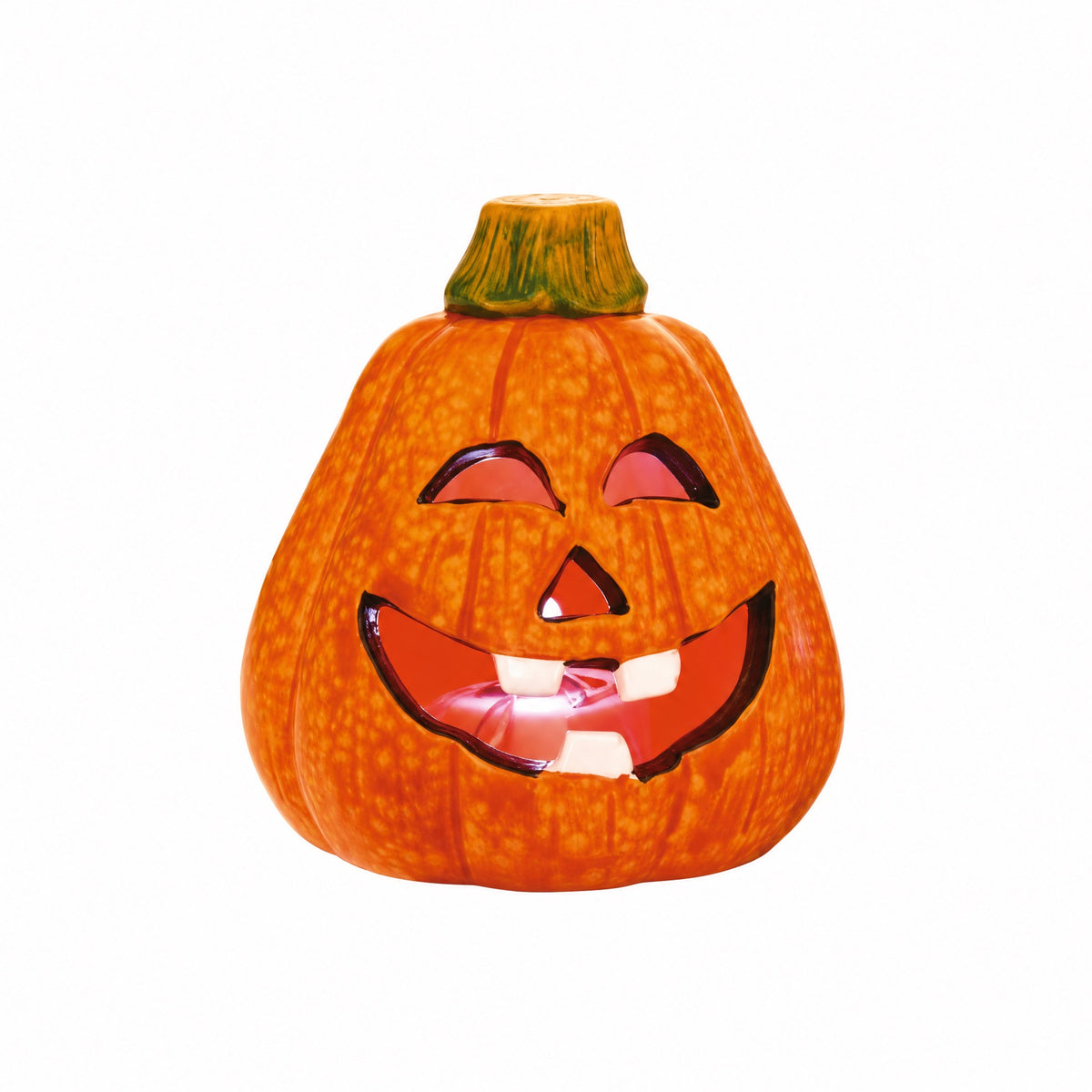 Pumpa med LED-ljus 7 cm