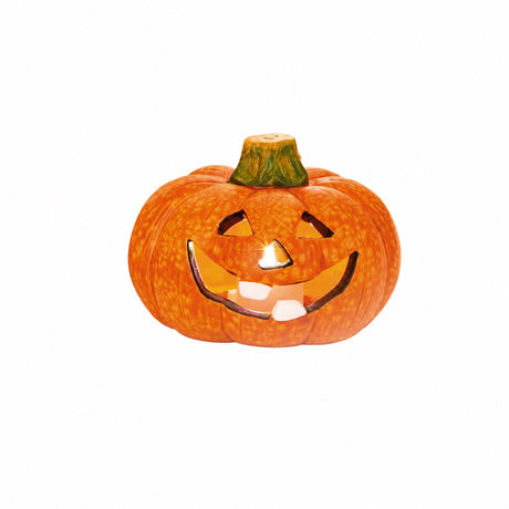 Pumpa med LED-ljus 7 cm