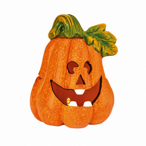 Pumpa med LED-ljus 14 cm