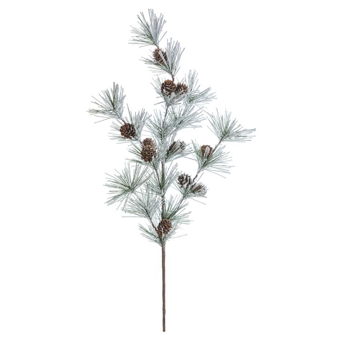 Silkefyrgren med kogler 89 cm lang