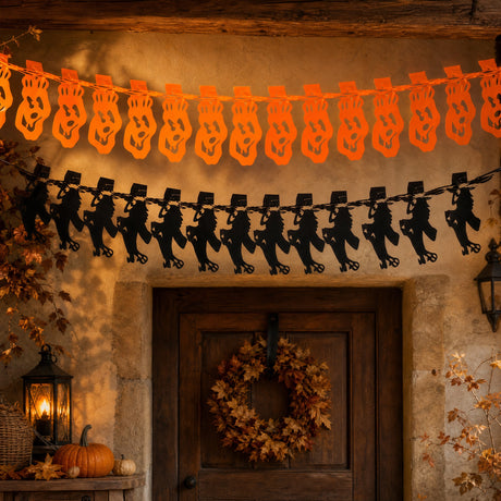 Halloween pappersgirlang
