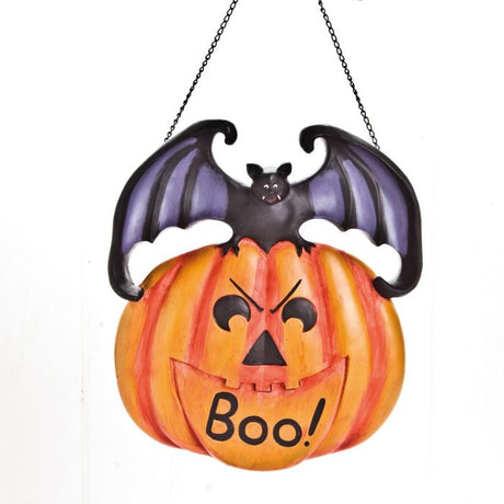 Græskar med flagermus