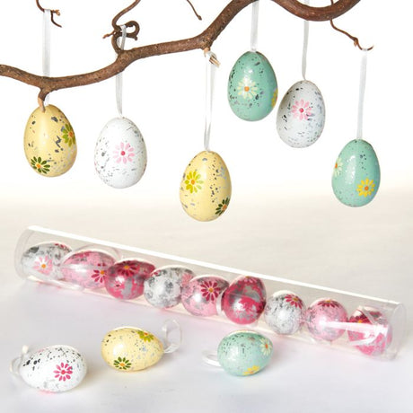 Påskeæg med blomster