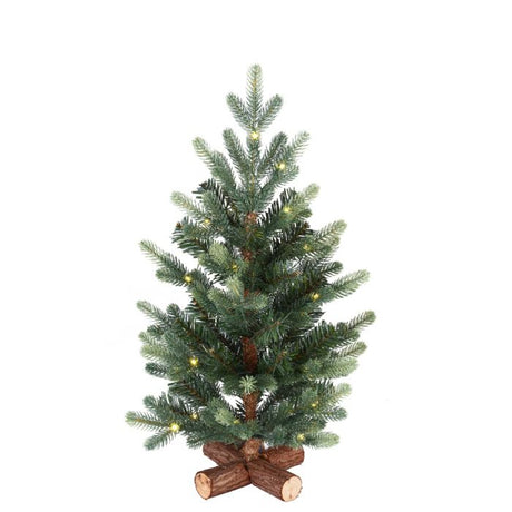 Bergen juletræ med lys 60 cm højt