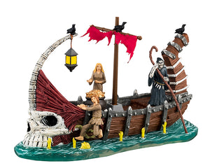 Ferry On River Styx vikingebåd til Halloween fra spooky Town