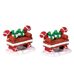 Peppermint Cookie Bench