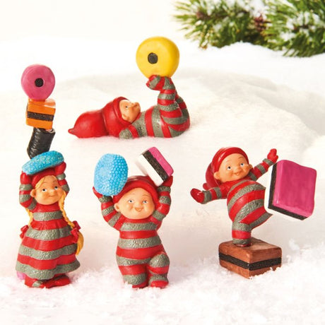 Babynisser med lakridskonfekt