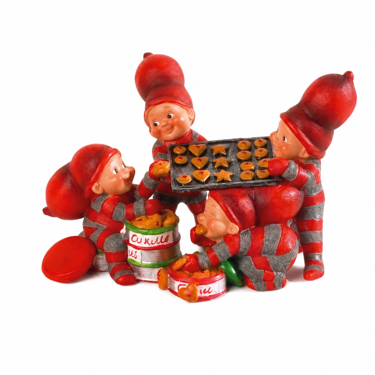 Bäbistomtarna bakar julkakor