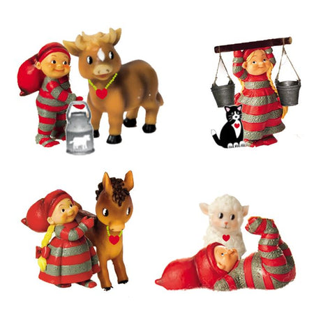 Babynisse arbejder på gården