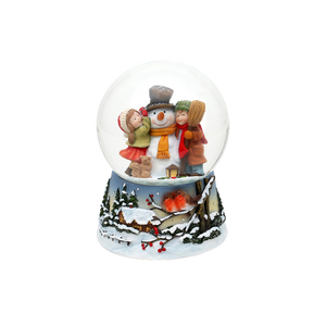 Snekugle Snemand med børn