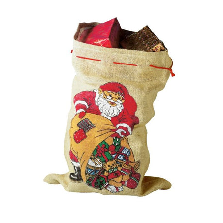 Gavesæk med julemand