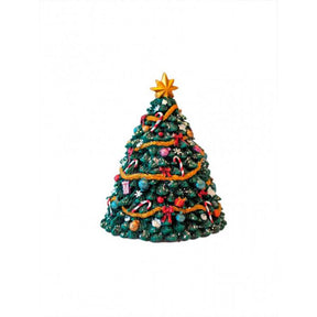 Spilledåse Juletræ 14 cm højt