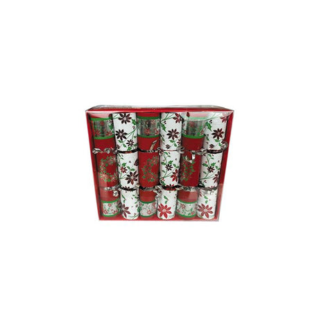 Knallerter med blomster- og kransemotiv