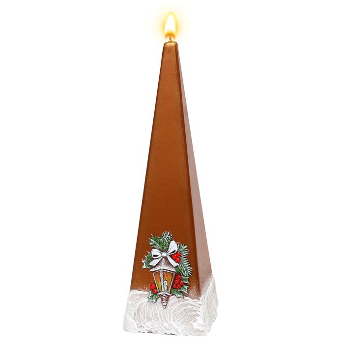 Pyramide julestearinlys