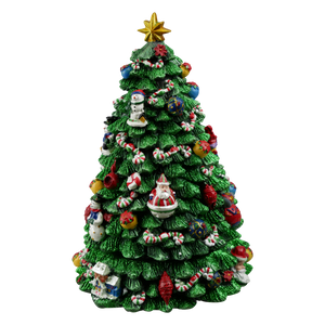 Spilledåse Juletræ 23 cm højt